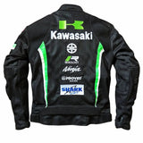 Blouson Moto Été Kawasaki Racing – Mesh Ventilé | 5 Protections CE Incluses - LE PRATIQUE DU MOTARD