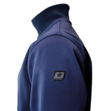 Veste Moto Softshell Laminé Homme Harisson Prelude Bleu CE - LE PRATIQUE DU MOTARD