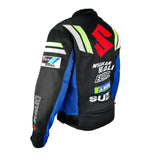 Blouson moto été | Suzuki Bleu et noir - LE PRATIQUE DU MOTARD