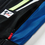 Blouson moto été | Suzuki Bleu et noir - LE PRATIQUE DU MOTARD