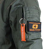 Bombers Moto Maxtex 300d Homme Harisson Maverick Kaki CE - LE PRATIQUE DU MOTARD