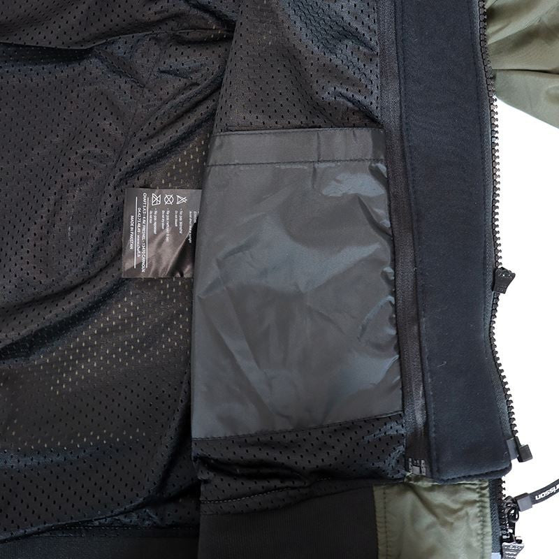 Bombers Moto Maxtex 300d Homme Harisson Maverick Kaki CE - LE PRATIQUE DU MOTARD