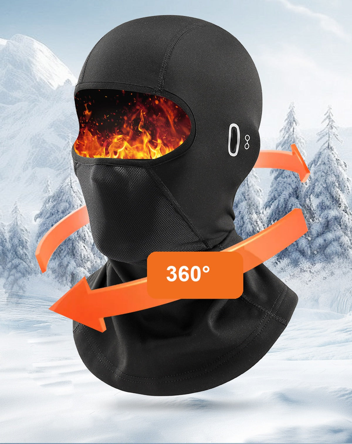 Le froid passe par le cou.
Le col long le bloque.