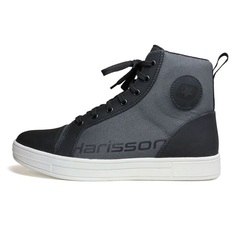 Chaussure Moto Homme Harisson Curtis Grise — Canvas CE - LE PRATIQUE DU MOTARD
