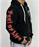 Veste Zippée "Hellrider" – Édition Heavyweight 340g (Broderie Premium) - LE PRATIQUE DU MOTARD