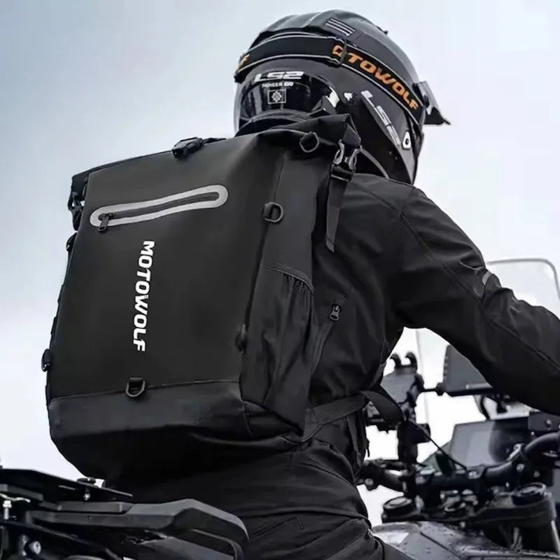 Sac à Dos Enduro Étanche avec Poche Hydratation – Moto Off - Road - LE PRATIQUE DU MOTARD