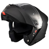 Casque Modulable MT Helmet Genesis SV Pure A1 Noir Mat - Homologué ECE 22.06 - LE PRATIQUE DU MOTARD