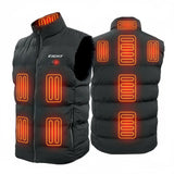 Gilet Chauffant EIGHT MAGMA - 9 Zones Chauffantes - Anti - Froid Professionnel - Moto & Outdoor - LE PRATIQUE DU MOTARD
