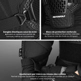 Gilet de protection anatomique moto | Bionic PG1 Blanc - LE PRATIQUE DU MOTARD