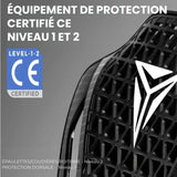 Gilet de protection anatomique moto | Bionic PG1 Blanc - LE PRATIQUE DU MOTARD