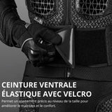 Gilet de protection anatomique moto | Bionic PG1 Blanc - LE PRATIQUE DU MOTARD