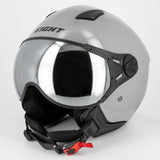 JET motorcycle aviator helmet - Gray S779 LEOV