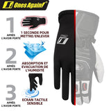 Under Motorcycle Gloves