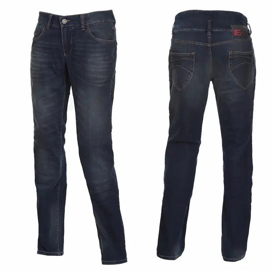 Jeans moto Homme Bleu foncé Taille haute | Armalith/Kevlar Confort | Esquad - LE PRATIQUE DU MOTARD