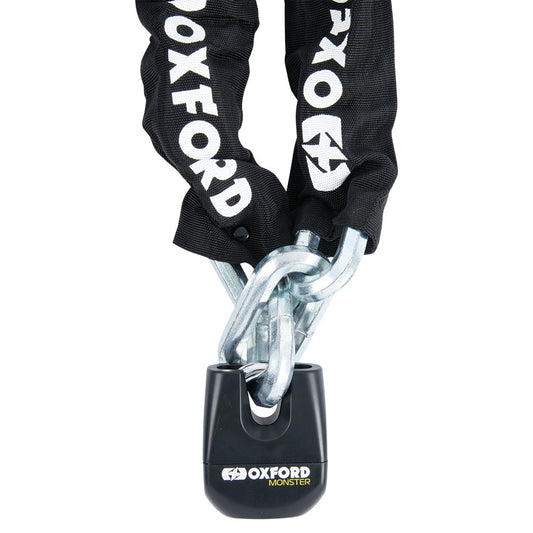 Oxford Monster — Chaîne Antivol Moto + Cadenas