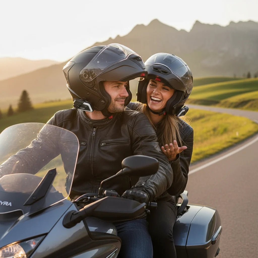 Intercom de casque Moto | R - COM™ – Bluetooth 5.3, Hi - Fi & Portée 500 m - LE PRATIQUE DU MOTARD