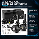 Additional LED motorcycle lights