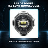Additional LED motorcycle lights