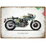 DUCATI metal decorative plate