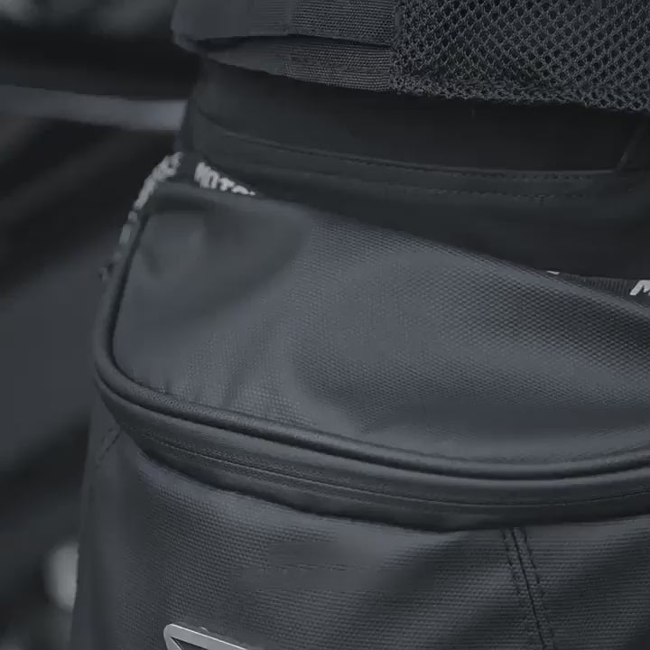 Sacoche Cuisse Moto Étanche MB6 - Imperméable 1,7L Noir