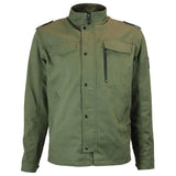 Sur - chemise Moto Coton Canvas Homme Harisson Sahara Kaki CE - LE PRATIQUE DU MOTARD