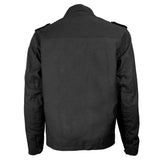 Sur - chemise Moto Coton Canvas Homme Harisson Sahara Noire CE - LE PRATIQUE DU MOTARD
