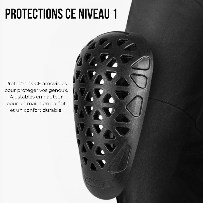 Surpantalon Moto Hiver Chauffant & Étanche | AURORA™ - LE PRATIQUE DU MOTARD