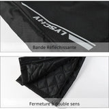 Surpantalon Moto & Scooter "Rapide - Enfilage" STORM™: Chaud, Étanche et Protégé (CE Niv.2) - LE PRATIQUE DU MOTARD