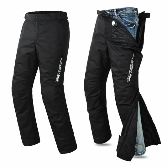 Surpantalon Moto & Scooter "Rapide - Enfilage" STORM™: Chaud, Étanche et Protégé (CE Niv.2) - LE PRATIQUE DU MOTARD