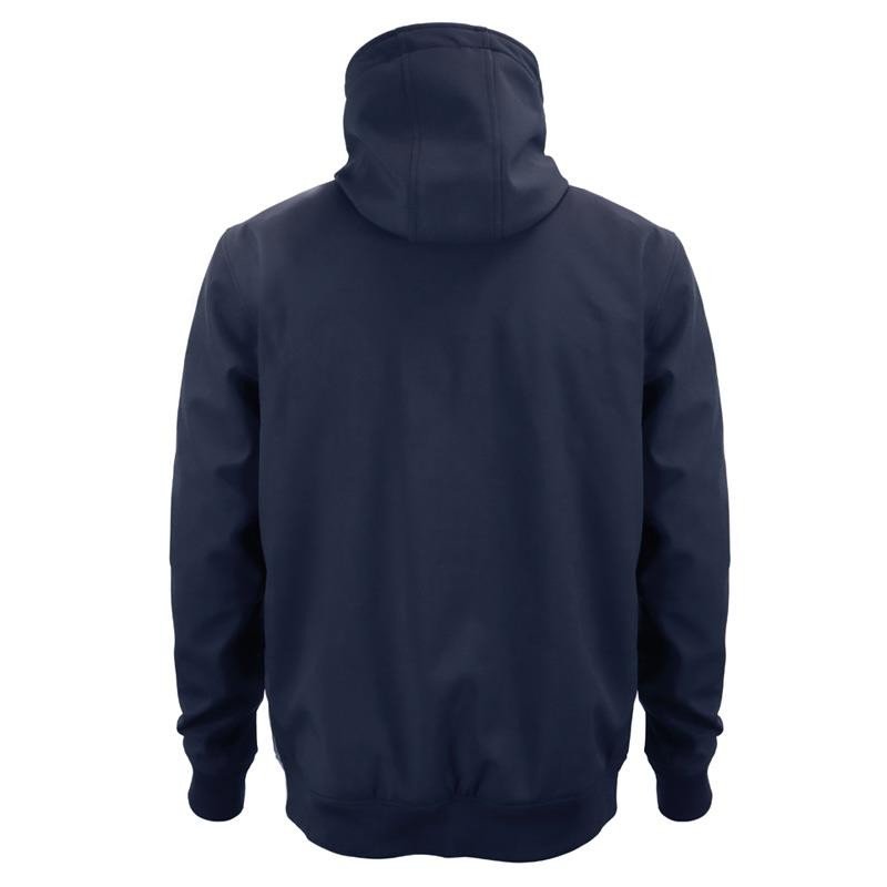 Veste Moto Softshell Léger Homme Harisson Carpenter Bleue CE - LE PRATIQUE DU MOTARD