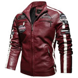 Vintage biker leather jacket - Speed RACE Black
