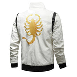 Blouson cuir blanc - Scorpion - LE PRATIQUE DU MOTARD