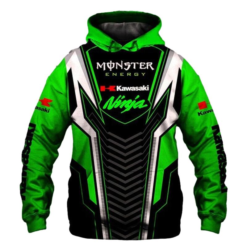 Sweat Kawasaki Monster Ninja - LE PRATIQUE DU MOTARD