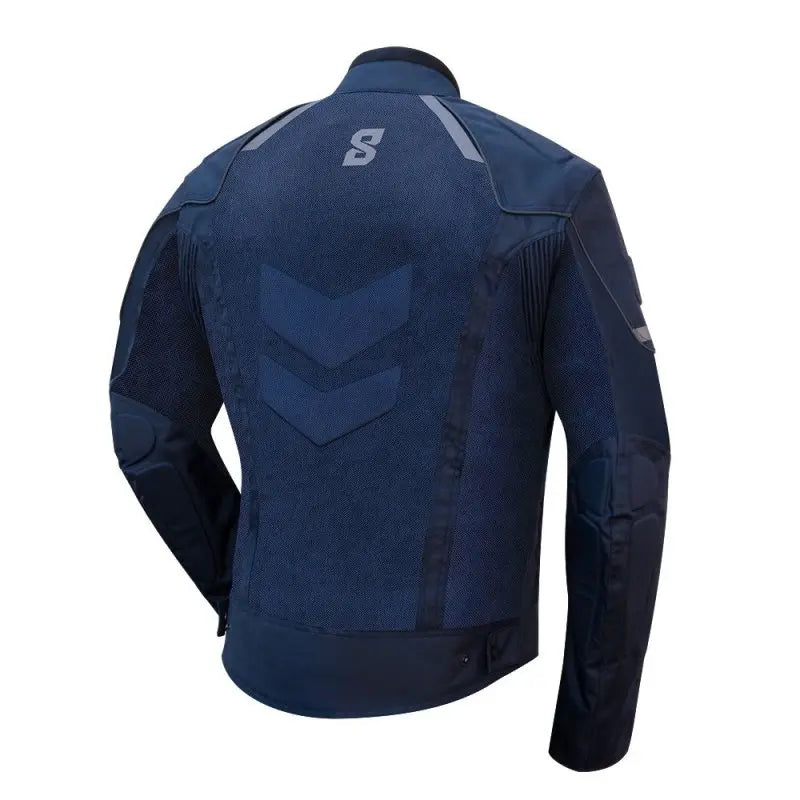 Blouson moto été ventilé Bleu - Le Pratique du Motard