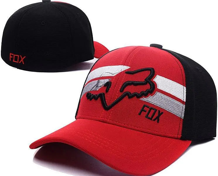 Casquette Fox Rouge - Le Pratique du Motard