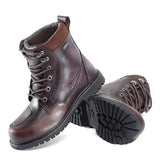 Chaussure cuir moto vintage - Le Pratique du Motard