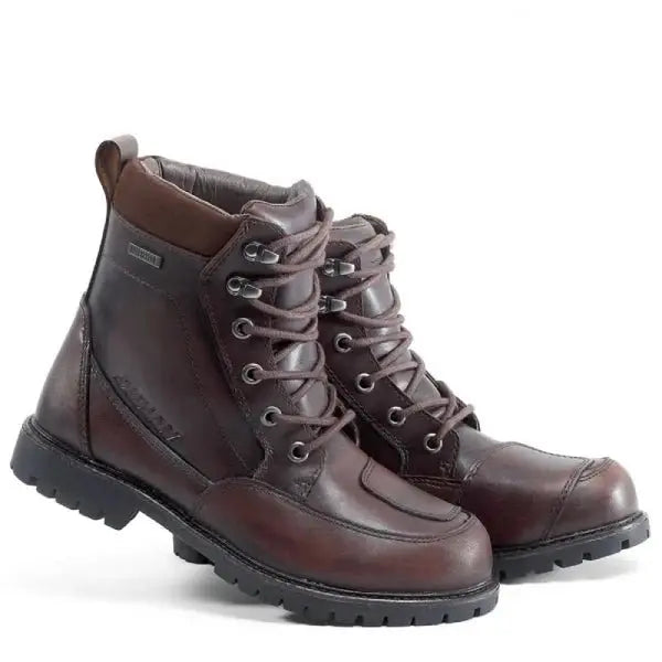 Chaussure cuir moto vintage - Le Pratique du Motard