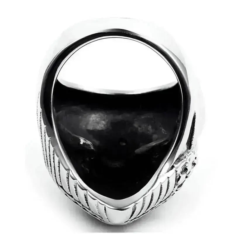 Chevalière motard - Drapeau américain - Le Pratique du Motard