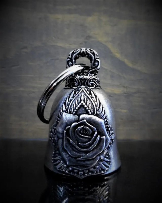 Cloche Bravo Bells " Mandala Crâne " - Le Pratique du Motard