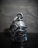 Cloche de moto unique Bravo bells " Libérez la cloche de l'aigle" - Le Pratique du Motard
