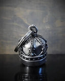 Cloche de moto unique "Cloche de diamant du crâne du roi" - Le Pratique du Motard