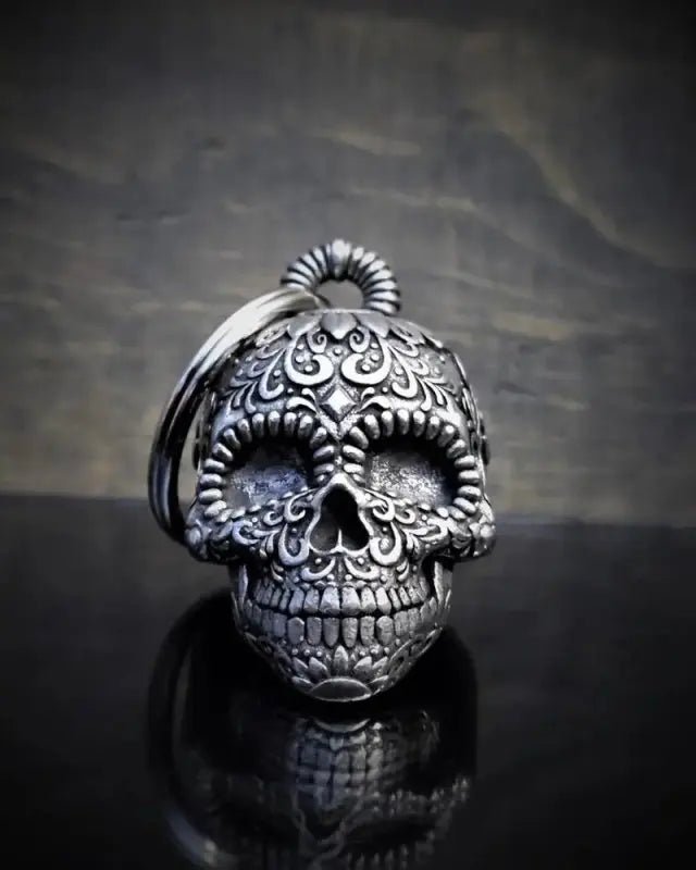 Cloche de moto unique "crâne en sucre" - Le Pratique du Motard