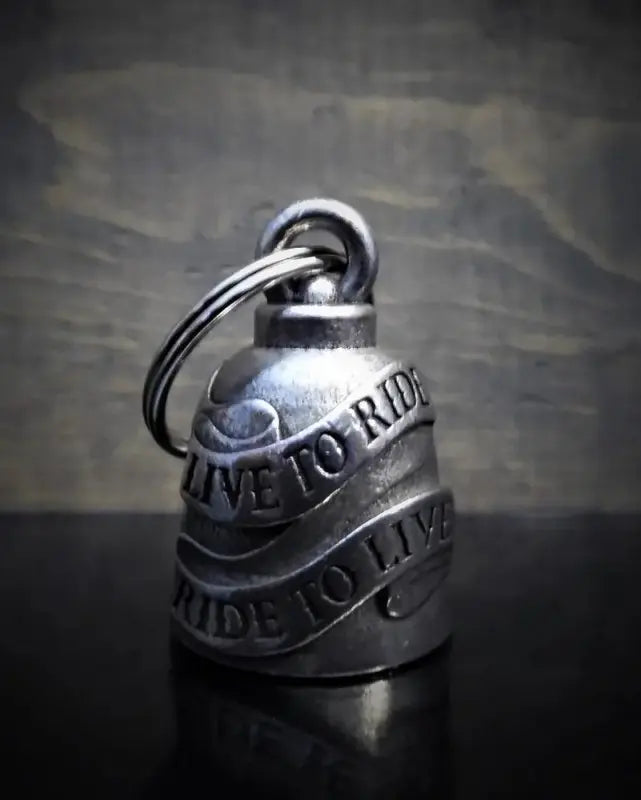 Cloche de moto unique "Une moto en direct pour faire sonner la cloche" - Le Pratique du Motard