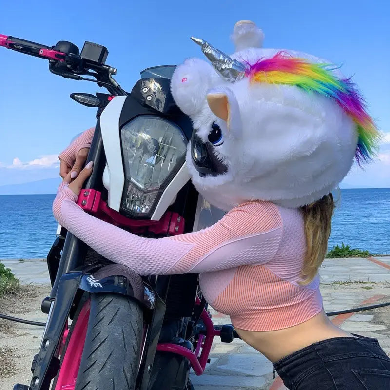 Couvre Casque Moto - Licorne - Le Pratique du Motard