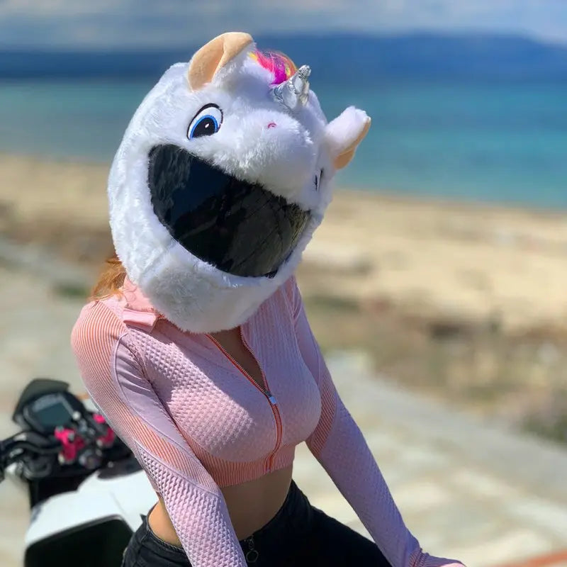 Couvre Casque Moto - Licorne - Le Pratique du Motard