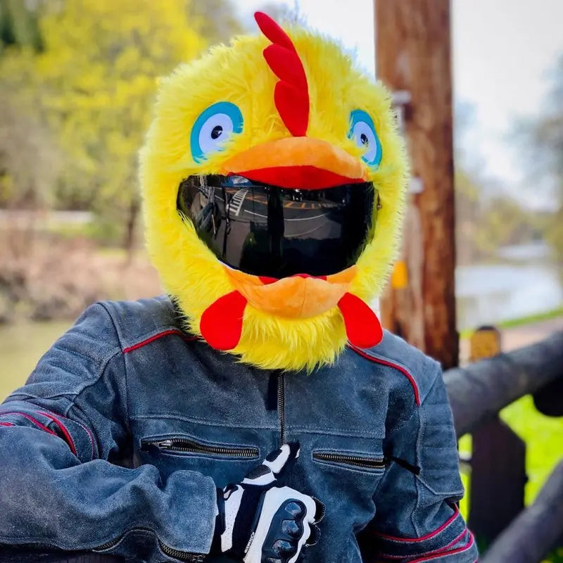Couvre Casque Moto - Poulet - Le Pratique du Motard