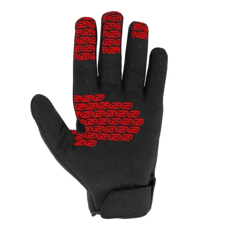 Gants moto été Noir/Rouge - Homologué CE Le Pratique du Motard