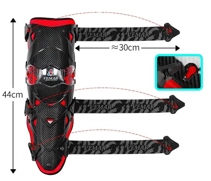 Genouillere Tibia Moto - Le Pratique du Motard