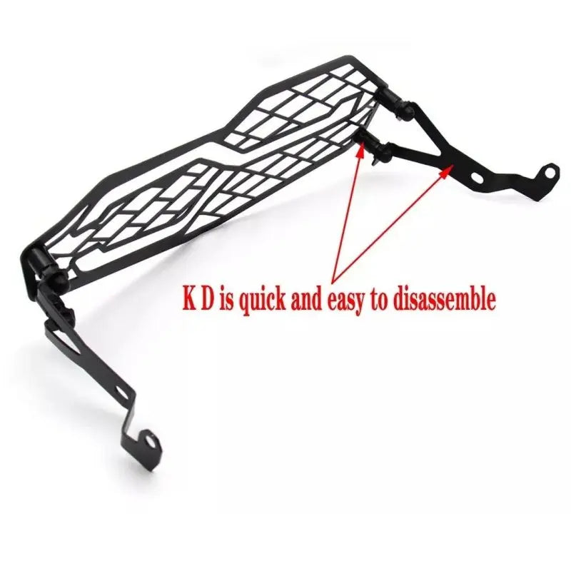Grille de protection des phares SG2 pour BMW F 850 GS / Adventure 18-22 Le Pratique du Motard