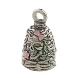 Guardian Bell personnalisé- Lady Skull Pink - LE PRATIQUE DU MOTARD